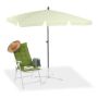 Parasol przeciwsłoneczny 235x200x120cm, czarno-biały