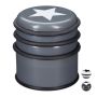 Door stop "Star", dark gray