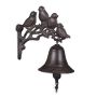 Doorbell 17x10x17cm., dark brown