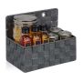 Hanging basket 20x25x15cm., dark gray
