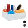 Bag with compartments 10x32x27cm., white