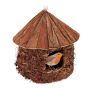 Birdhouse 40.5x25cm., brown