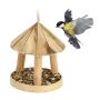 Bird feeder 21x18cm., light brown
