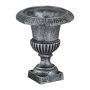 Vase 23x19cm., silver color