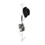 Wall hanger 100.5x19.5x7cm., white