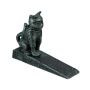 Door stop "Cat", dark green