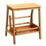Stool 45x51x48cm., light brown