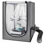 Obudowa drukarki 3D VEVOR S0003 z wentylacją i oświetleniem LED, 550 × 650 × 750 mm