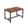 Kitchen table for 4 people 120 x 75 x 75 cm. KDT75X, dark brown