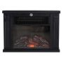 Kominek elektryczny Homcom 34x17x25cm., czarny
