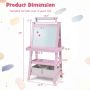 Double-sided drawing board 59x50x117cm., various colors