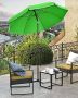 Składany parasol plażowy/ogrodowy Ø 200 cm GPU65GNV1