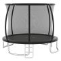 Trampoline 305x248cm., black/silver color