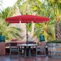 Parasol składany 200 x 125 cm GPU025R01