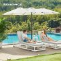 Podwójny parasol z korbką GPU036M01