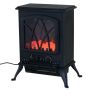 Electric fireplace Homcom 45x28.5x54cm., black