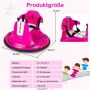 Samochód elektryczny dla dzieci 66,5x66,5x47,6cm, różowy