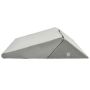 Ergonomic adjustable pillow 58x83.5x27cm., gray