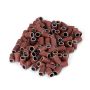 Abrasive drill bit caps EXO, 100 pcs., #80