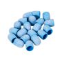 Abrasive cap set Exo blue Hard Cap, 20 pcs., 80 grit
