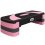 Aerobics stepper Homcom 80x31x10cm., black/pink