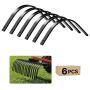 Zęby do grabienia kamieni VEVOR GC1, 6 szt., 278 × 240 × 24 mm