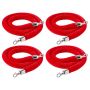 Velvet rope set VEVOR, 4 pcs, Ø 32 × 1500 mm