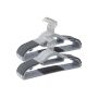 Hanger set 50 pcs., gray