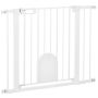 Pet safety gate, 75–103 cm, White, 75–103 × 76 cm