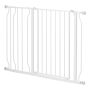 Pet safety gate, 75–115 cm, White, 75–115 × 76 cm