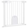 Pet gate, with small door, 75–82 × 76 cm