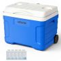 Lodówka turystyczna VEVOR HS903A, 20 l z kółkami