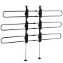 Przegroda samochodowa dla psa PawHut 150x124cm, czarna