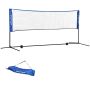 Siatka do badmintona Sportnow 310x103x155cm., czarno/niebieska