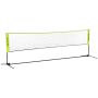 Siatka do badmintona Sportnow 420x103x155cm., czarno-zielona