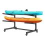 Kayak storage rack VEVOR JHKYS-002, for 2 kayaks, 80 kg, 90.5 × 80 × 119 cm