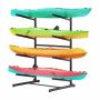 Kayak storage rack VEVOR JHKYS-004, for 4 kayaks, 100 kg, 99.6 × 178 × 116.5 cm