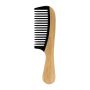 Bambusowy grzebień barberski ACTIVESHOP Loft NN-09, drewno/czarny, 19 × 5 cm