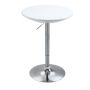Bar stool Homcom 61x97cm., white/silver color