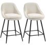 Bar stools, 2 pcs, 49 × 88 × 52 cm