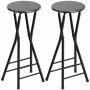 Bar stool set, 2 pcs, 34 × 70 × 30 cm