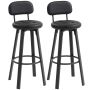 Bar stool set, 2 pcs, 38 × 99 × 43.5 cm