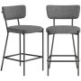 Bar stool set, 2 pcs, 49 × 93 × 53 cm