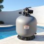System filtrów piaskowych do basenu VEVOR 25053BX, zawór 7-drożny, Ø 60,96 × 90 cm