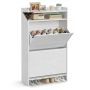 Обувной шкаф SONGMICS HOME LBC228WE01, 2 дверцы, 60 × 102,8 × 24 см