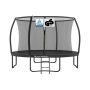 SONGMICS STR122B01 Trampoline with Safety Net and Ladder, Ø 366 × 270 cm