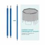 SONGMICS Trampoline Support Set, 2-Piece