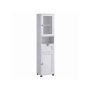 Bathroom cabinet 40x30x165cm., white