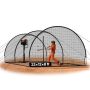 Klatka do gry w baseball VEVOR BL20120804S, 3 łuki, 678 × 370 × 240 cm