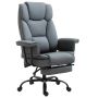 Office chair 68x54x126cm., dark gray/black